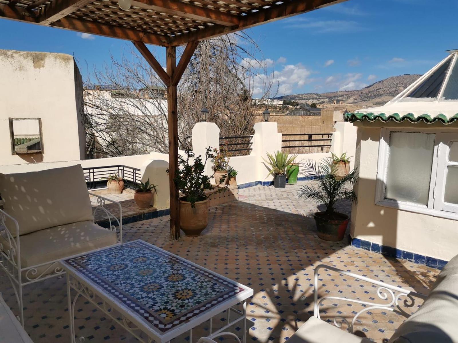 Riad Avec Terrasse Privee Et Piscine Partagee A 300M เฟส ภายนอก รูปภาพ